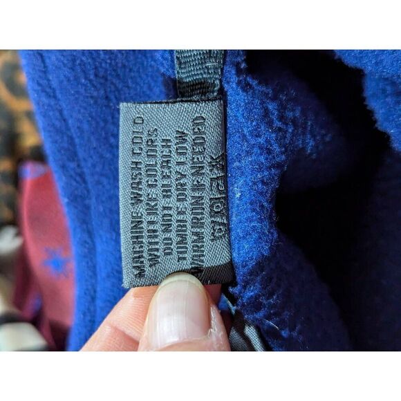 U.S. Life Men's Blue Long-Sleeve Front-Zip Multi-Pocket Fleece Jacket Size XL - Picture 7 of 7